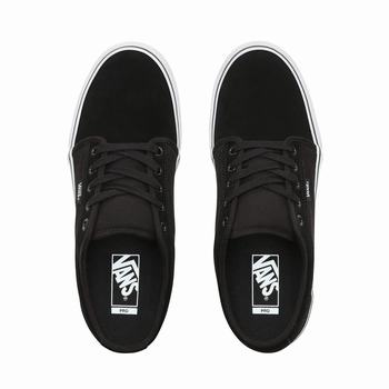 Panske Tenisky Vans Suede Chukka Low Čierne/Biele VA29EVPSC